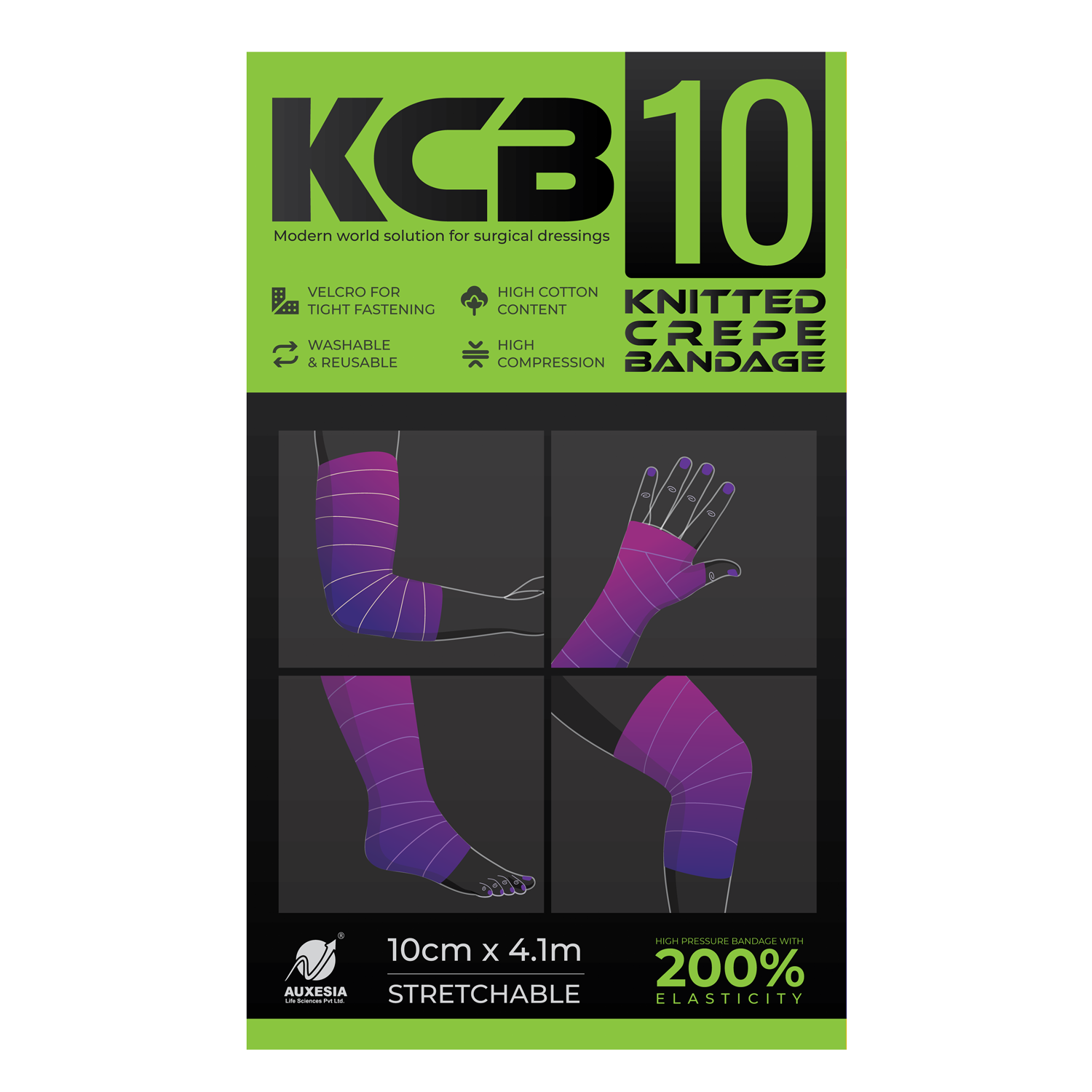 Knitted Crepe Bandage (KCB 10)